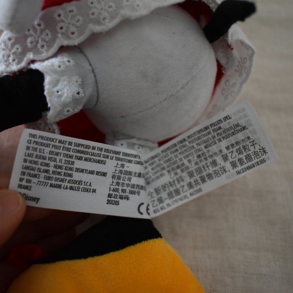 NWOT Disney Parks Authentic Original Minnie Mouse Stuffed Toy - Picture 9 of 12